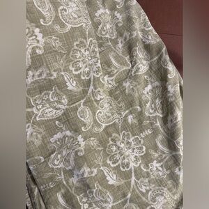 IKEA green King sz duvet